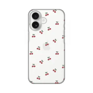 Torbica Silikonska Print Skin za iPhone 16 6.1 Little Cherry