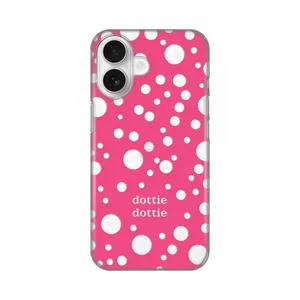 Torbica Silikonska Print Skin za iPhone 16 6.3 Dottie Dottie Pink