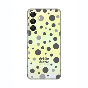 Torbica Silikonska Print Skin za Samsung A256B Galaxy A25 5G Dottie Dottie Gray