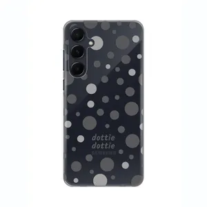 Torbica Silikonska Print Skin za Samsung A556B Galaxy A55 Dottie Dottie Gray