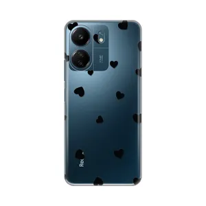 Torbica Silikonska Print Skin za Xiaomi Redmi 13C Hearts