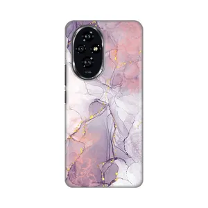 Torbica Silikonska Print za Honor 200 Pink Marble