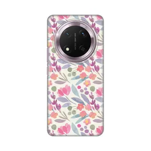 Torbica Silikonska Print za Honor Magic 7 Lite Watercolor Flowers