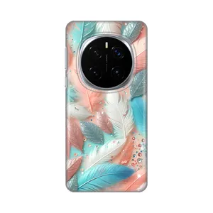 Torbica Silikonska Print za Honor Magic 7 Pro Pastel Feathers