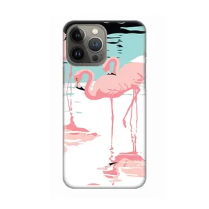 Torbica Silikonska Print za iPhone 13 Pro Max 6.7 Pink Flamingos