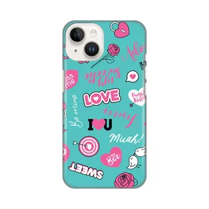 Torbica Silikonska Print za iPhone 14 6.1 Love