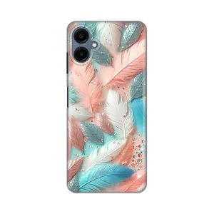 Torbica Silikonska Print za Samsung A065F Galaxy A06 Pastel Feathers