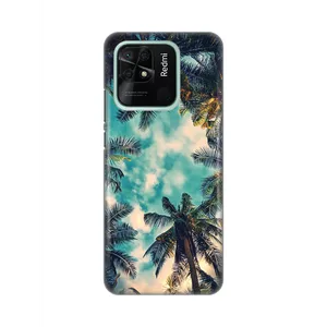 Torbica Silikonska Print za Xiaomi Redmi 10C Palm Tree