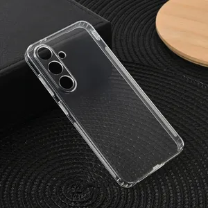 Torbica silikonska Ultra Thin with pluggy za Samsung S931B Galaxy S25 transparent