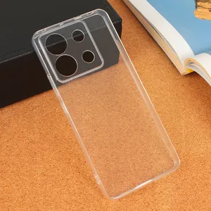 Torbica silikonska Ultra Thin za Xiaomi Redmi Note 13 Pro 5G (EU) transparent