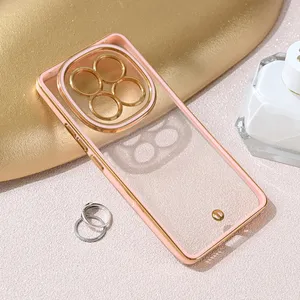 Torbica Space TPU za Xiaomi Redmi Note 14 Pro 5G roze