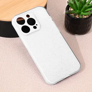 Torbica Sparkle Dust za iPhone 15 Pro 6.1 bela