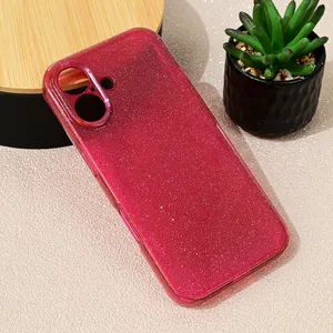 Torbica Sparkle Dust za iPhone 16 6.1 bordo