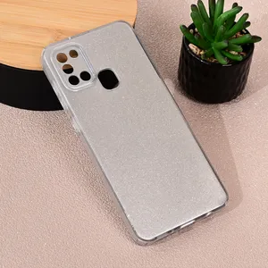 Torbica Sparkle Dust za Samsung A217F Galaxy A21s srebrna