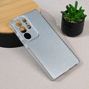 Torbica Sparkle Dust za Samsung S938B Galaxy S25 Ultra srebrna