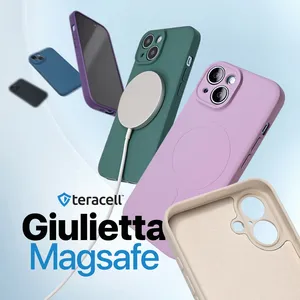 Torbica Teracell Giulietta Magsafe za iPhone 16 Pro 6.3 tamno ljubicasta