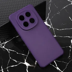 Torbica Teracell Giulietta za Xiaomi Redmi Note 14 Pro Plus mat tamno ljubicasta