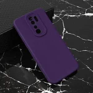Torbica Teracell Giulietta za Xiaomi Redmi Note 8 Pro mat tamno ljubicasta
