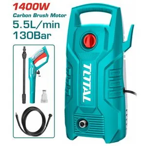Total Perač pod pritiskom,1400W,130bar,5.5L/min TGT11316