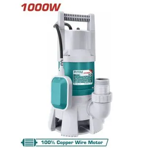 Total Potopna pumpa za otpadnu vodu,2 cola,1000W,izbacaj 9m,protok 20kubik/h TWP810001