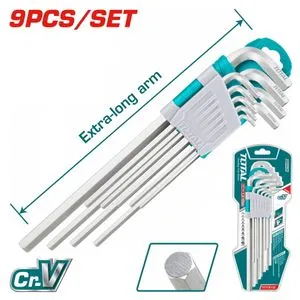 Total Set imbus ključeva dugački 1.5-10mm 9/1 THT106192