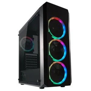TOWER LC Power Gaming 703B-ON Quad-Luxx 2xUSB3.0/1xUSB2.0 Black