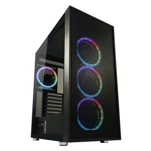 TOWER LC Power Gaming 802B-ON Black Wanderer_X 1xUSB3.0/2x USB2.0 1x USB-C 4xARGB fan 120mm