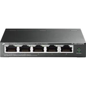 TP-Link switch Gigabit 5x RJ45 10/100/1000Mbps, Easy Smart, 4-Port PoE+