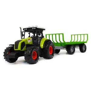 Traktor sa namenskom prikolicom