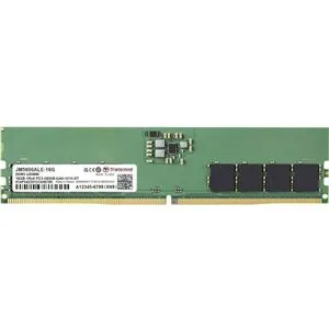 Transcend JM5600ALE-16G DDR5 16GB 5600MT/s, On-die ECC U-DIMM, CL46 1.1V, 288-pin 1Rx8 (2Gx8)x8