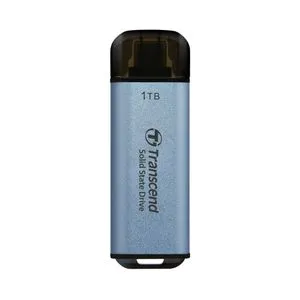 Transcend TS1TESD300C 1TB, Portable SSD, ESD300C, USB 10Gbps, Type C, Sky Blue