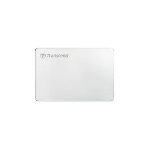 Transcend TS1TSJ25C3S External HDD 1TB Slim form factor, M3S, USB 3.1, 2.5, Anti-shock system, Ba...