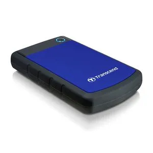 Transcend TS2TSJ25H3B External HDD 2TB, H3B, USB3.0, 2.5", Anti-shock system, Backup software, 28...