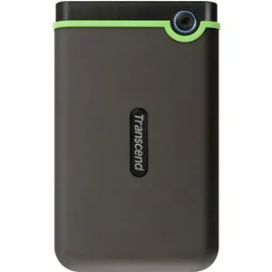 Transcend TS2TSJ25M3S External HDD 2TB Slim form factor, M3S, USB 3.1, 2.5, Anti-shock system, Ba...