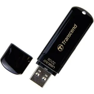 Transcend TS32GJF700 USB 32 GB, JetFlash 700, USB3.1, 70/18 MB/s, Black