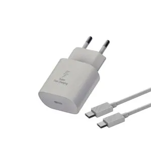 TRANYOO Kućni punjač T-SA2C 25WPD+KABL Type-C na Type-C 60W BELI