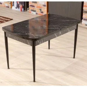 Trend Bendır - Black, White Black
White Extendable Dining Table