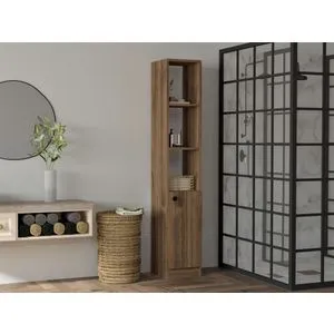 Trend Walnut Bathroom Cabinet