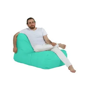 Trendy Comfort Bed Pouf - Turquoise Turquoise Garden Bean Bag