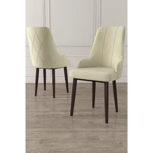 Trex - Set stolica u krem i smeđoj boji (4 komada)