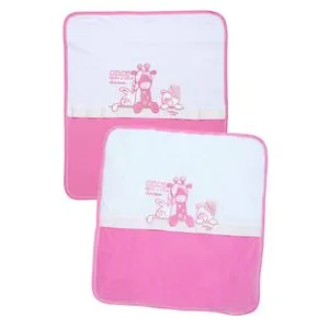 Tri Drugara Pamučni Prekrivač "3 Drugara" Roze