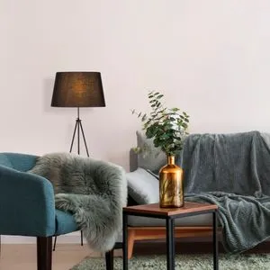 Tripod - 4051 Black Floor Lamp