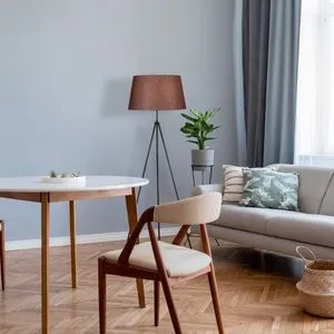 Tripod - 4053 Black
Brown Floor Lamp