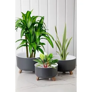 TRPTSKS-1-3 Grey Vase Set