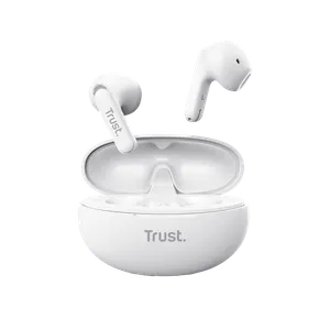 TRUST YAVI BT ENC EARPHONES Bele (25173)