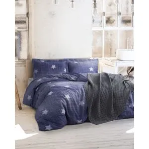 Tstar - Blue Dark Blue
White Ranforce Single Quilt Cover Set (DE)