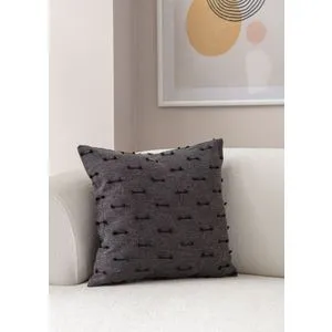 Tuffet - Black v6 Black Cushion Cover