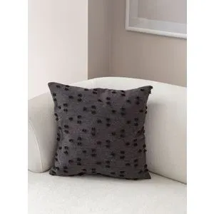 Tuffet - Black v8 Black Cushion Cover