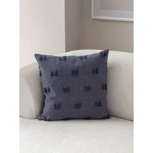 Tuffet - Blue v3 Blue Cushion Cover