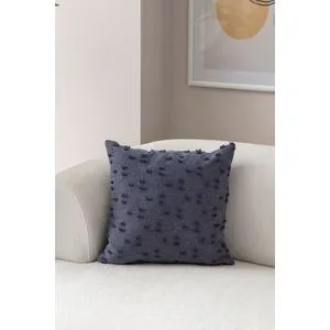 Tuffet - Blue v7 Blue Cushion Cover